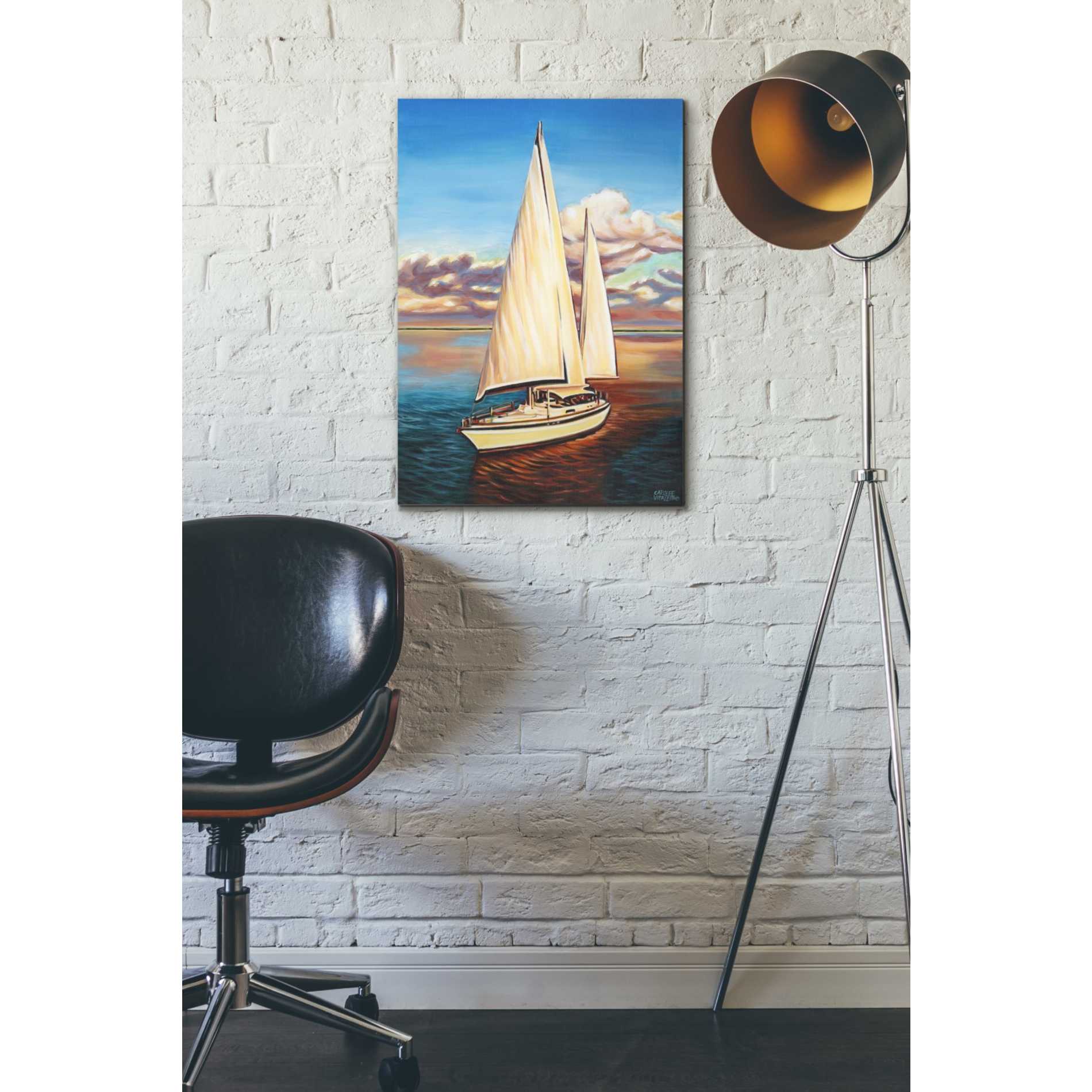 'Sunset Cruise I' by Carolee Vitaletti, Giclee Canvas Wall Art