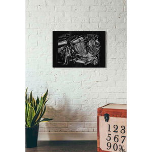 'Polished Chrome I' by Ethan Harper Canvas Wall Art,26 x 18