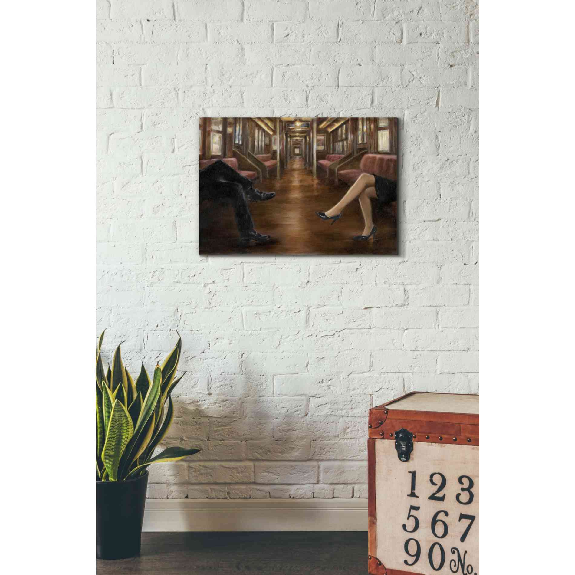 'Last Stop' by Ethan Harper Canvas Wall Art,26 x 18