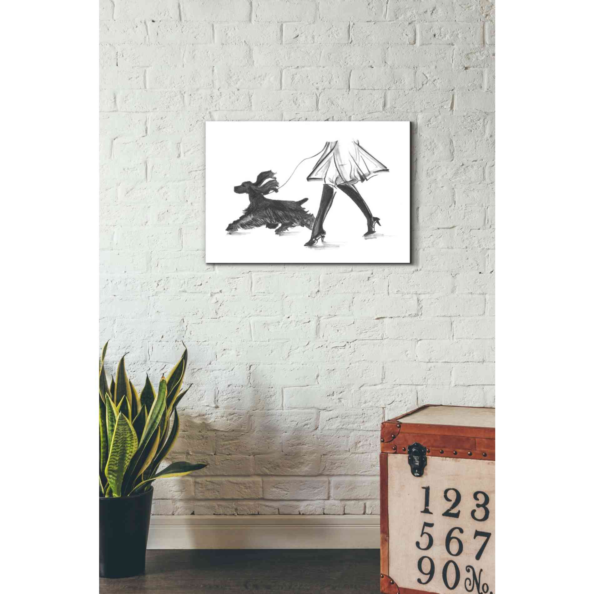 'Perfect Companion I' by Ethan Harper Canvas Wall Art,26 x 18