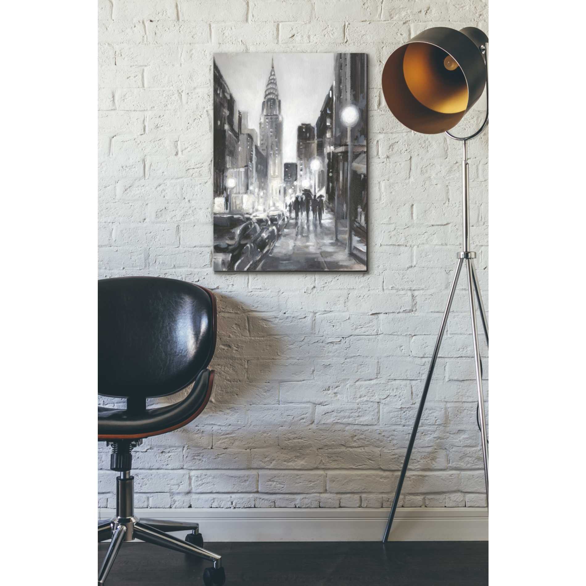'Illuminated Streets II' by Ethan Harper Canvas Wall Art,18 x 26