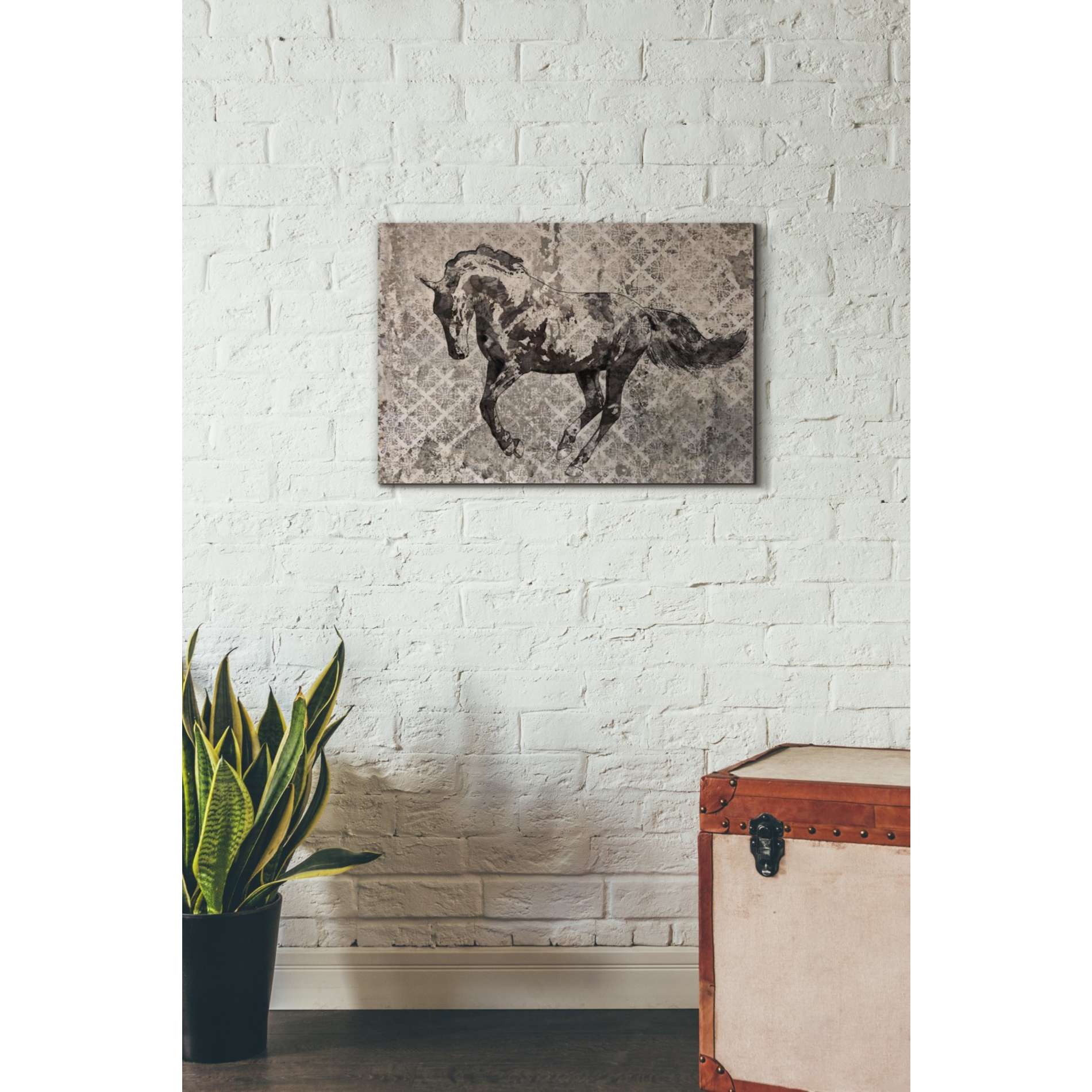 'Paso Fino 1' by Irena Orlov, Canvas Wall Art,26 x 18