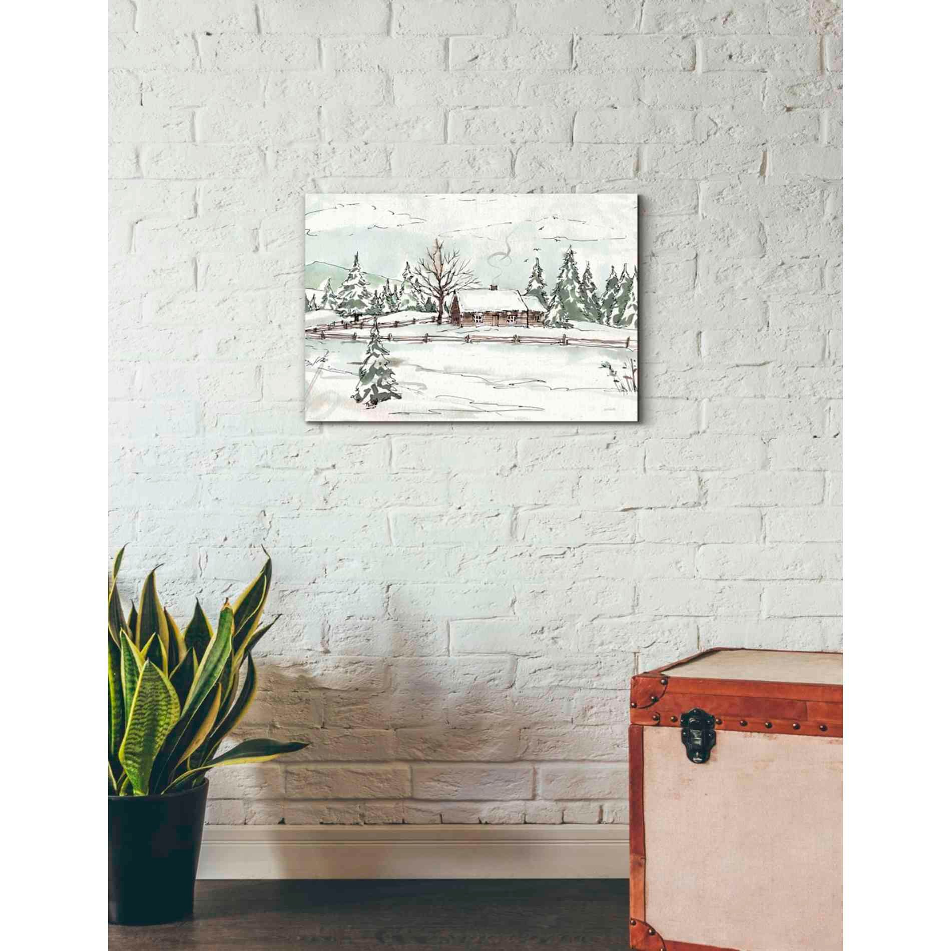 'WInter Wonderland X' by Anne Tavoletti, Canvas Wall Art,26 x 18