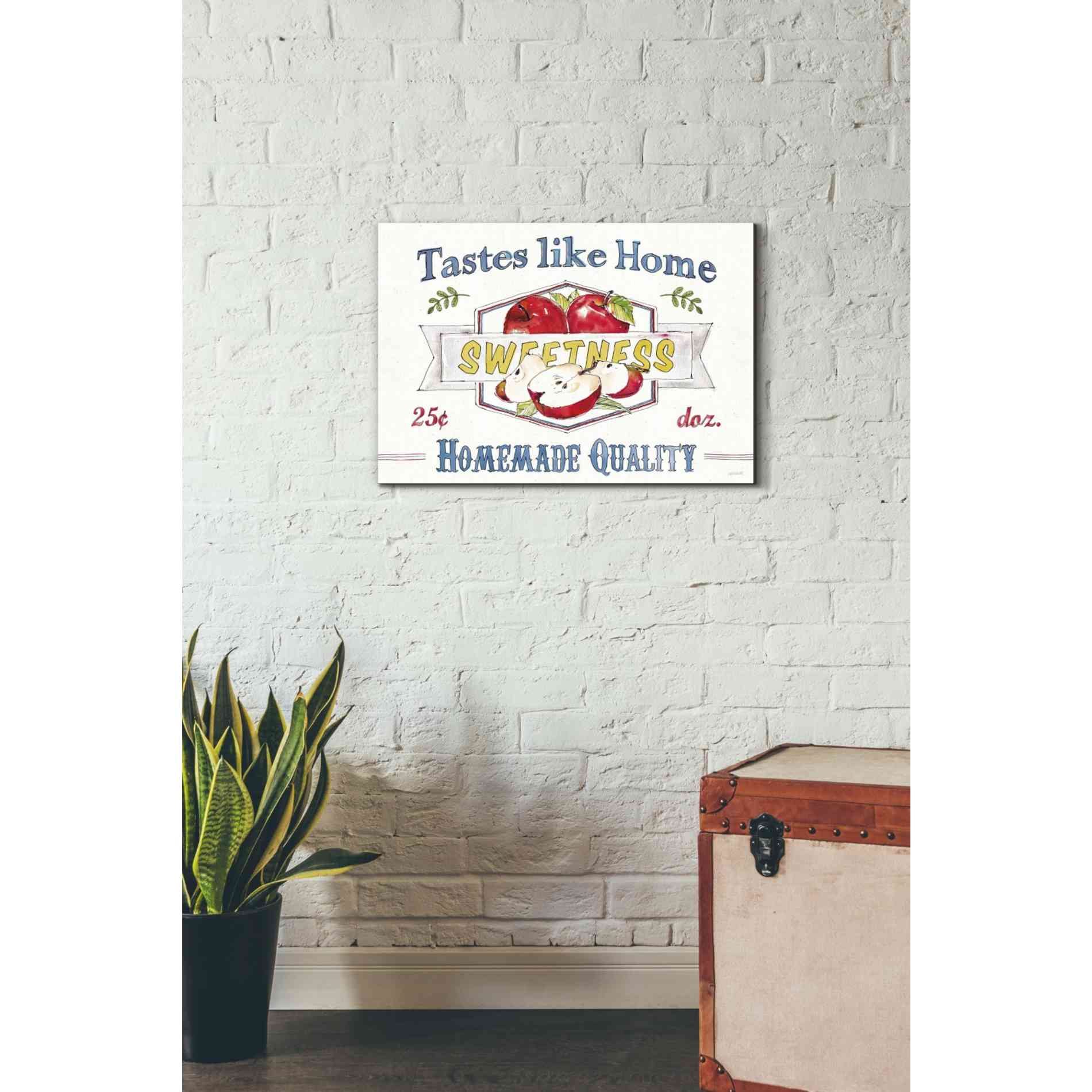 'Fruit Stand I' by Anne Tavoletti, Canvas Wall Art,26 x 18