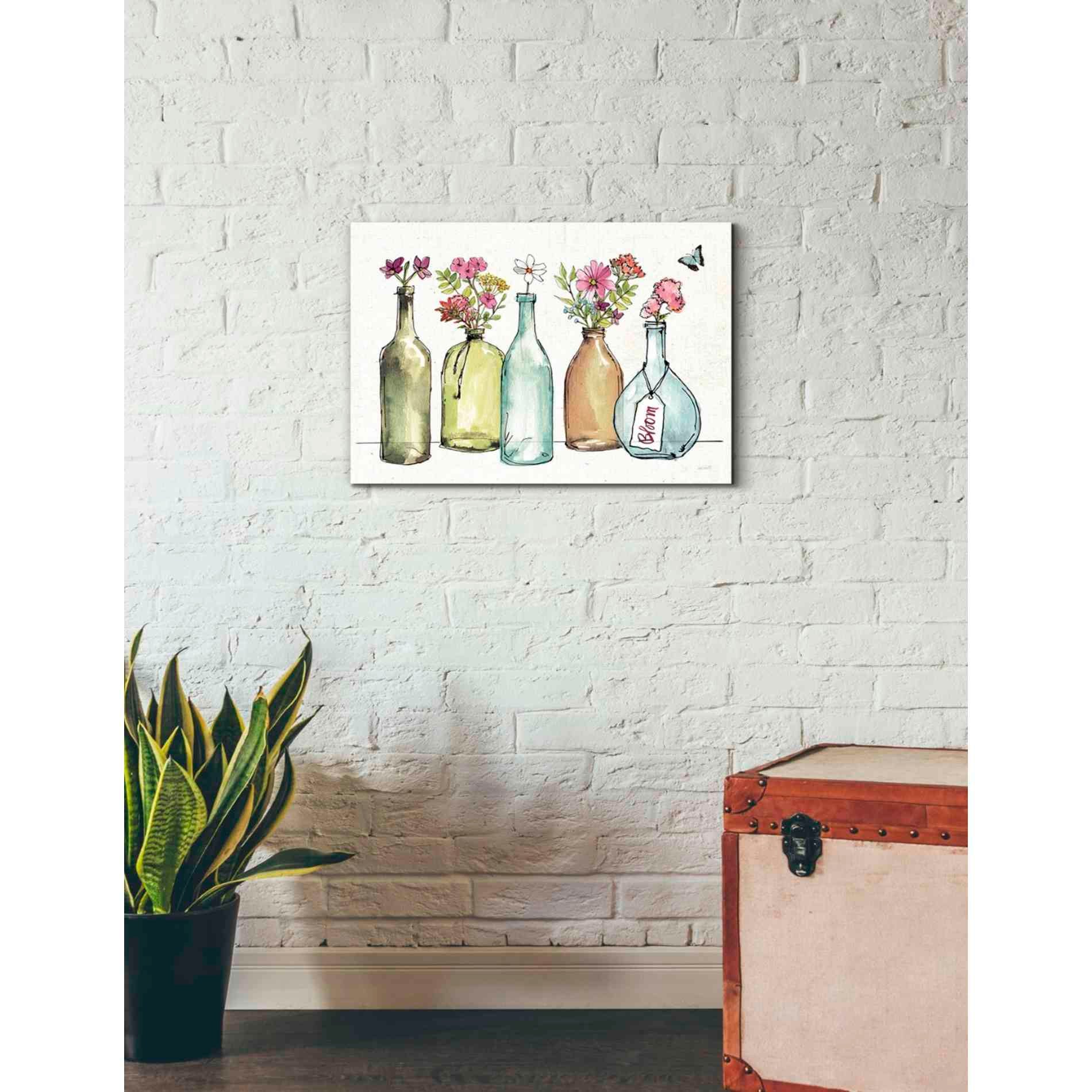 'Simply Petals IV' by Anne Tavoletti, Canvas Wall Art,26 x 18