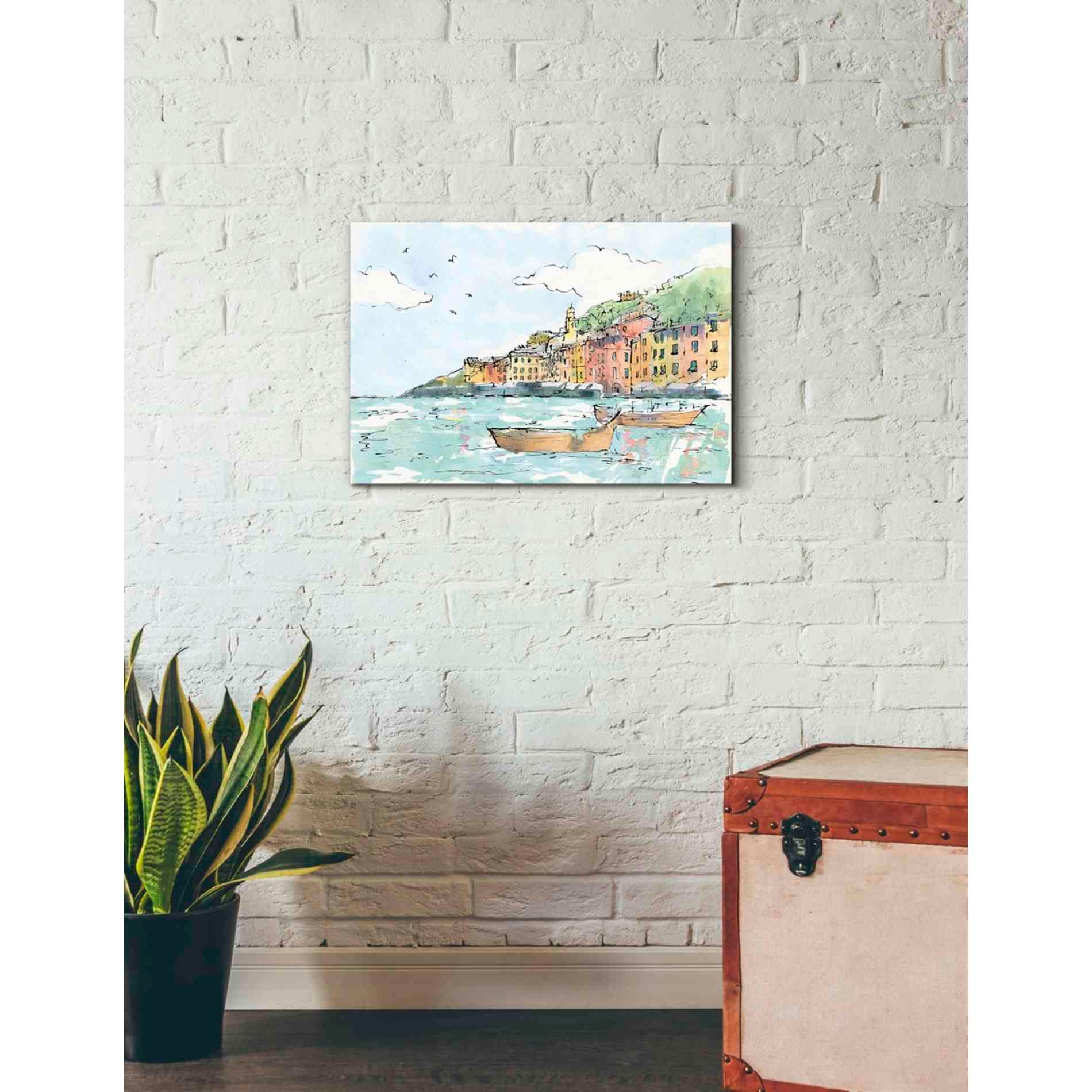 'Portofino I' by Anne Tavoletti, Giclee Canvas Wall Art