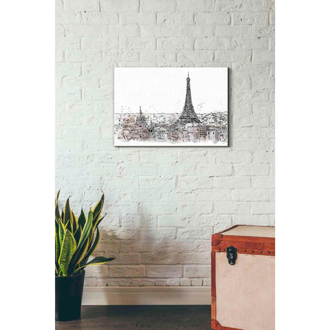 Image of 'Skyline Sketches II' by Anne Tavoletti, Canvas Wall Art,26 x 18