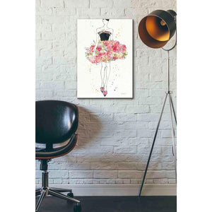 'Floral Fashion II' by Anne Tavoletti, Canvas Wall Art,18 x 26