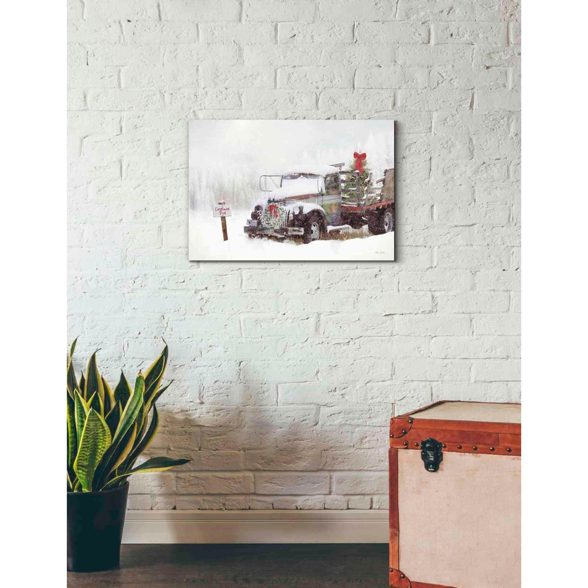 'Wyoming Tree Farm' by Lori Deiter, Canvas Wall Art,26 x 18