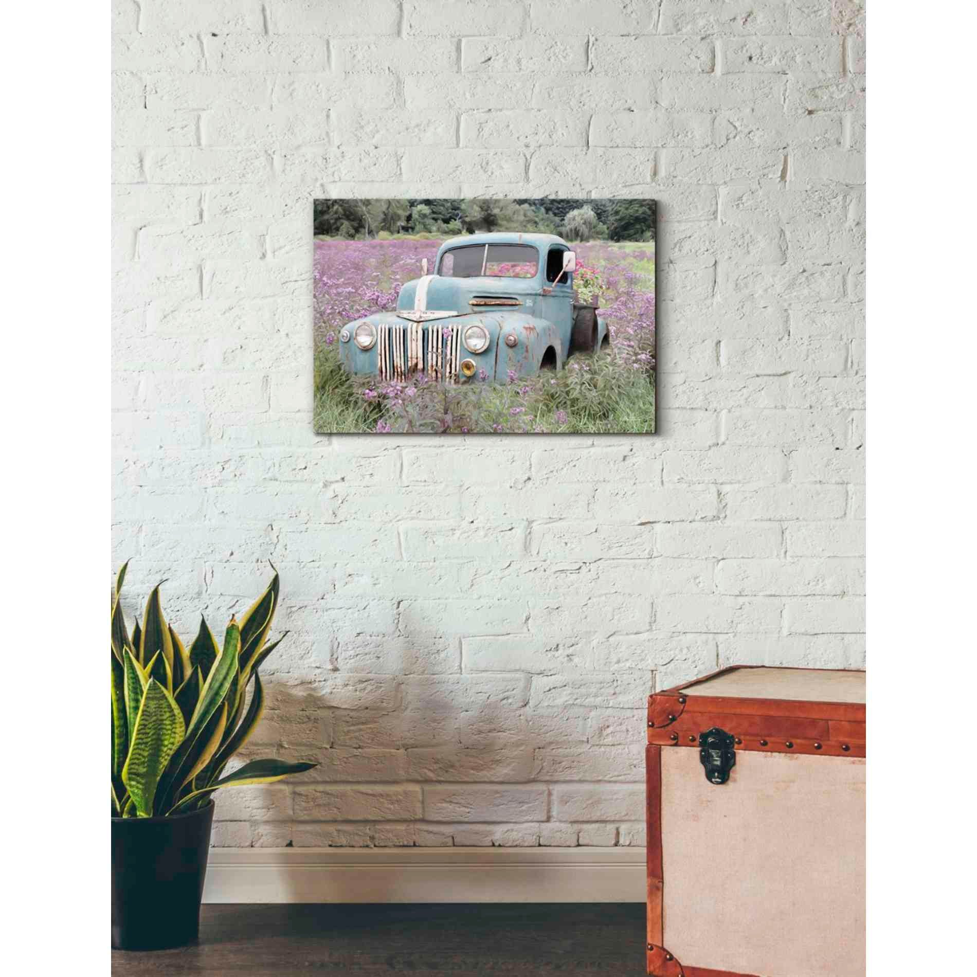 'Truckload of Happiness' by Lori Deiter, Canvas Wall Art,26 x 18