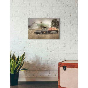 'Happy Harvest Truck' by Lori Deiter, Canvas Wall Art,26 x 18