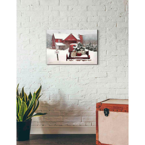 Image of 'Tree Farm Christmas' by Lori Deiter, Canvas Wall Art,26 x 18