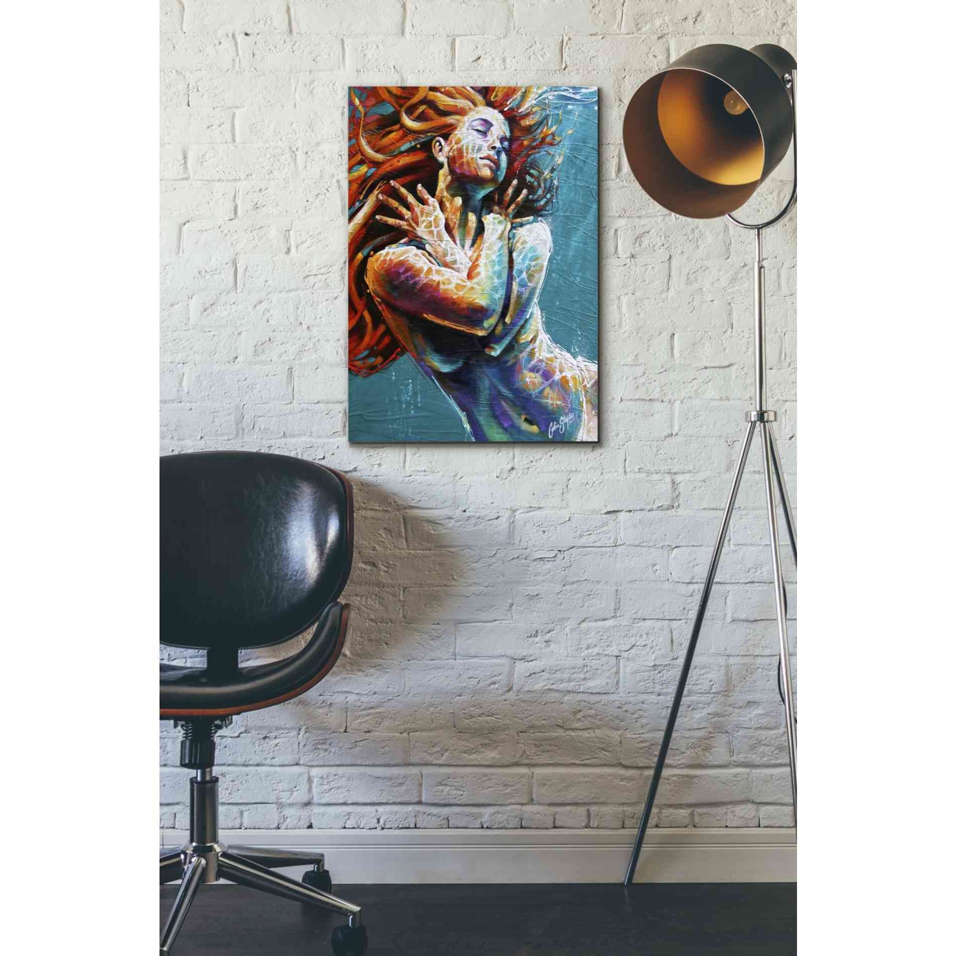 'Floating in Color' by Colin John Staples, Giclee Canvas Wall Art