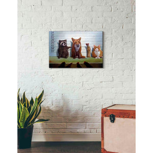 'Usual Suspects' by Lucia Heffernan, Canvas Wall Art,26 x 18