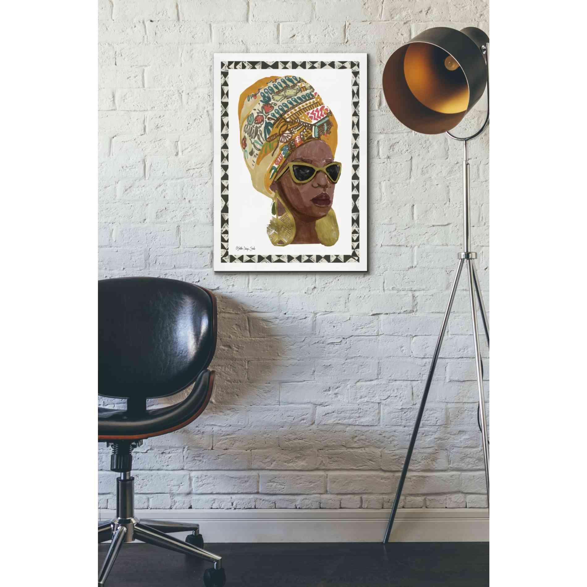 'Side Portrait 1' by Stellar Design Studio, Canvas Wall Art,18 x 26