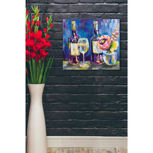 "Floral Party" by Jeanette Vertentes, Giclee Canvas Wall Art