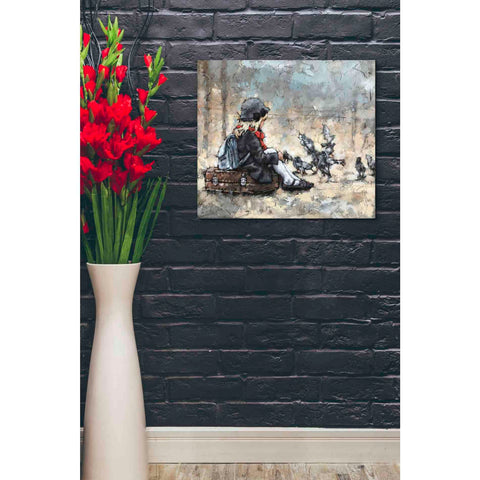 Image of 'Waiting for the Train' by Alexander Gunin, Canvas Wall Art,24 x 20