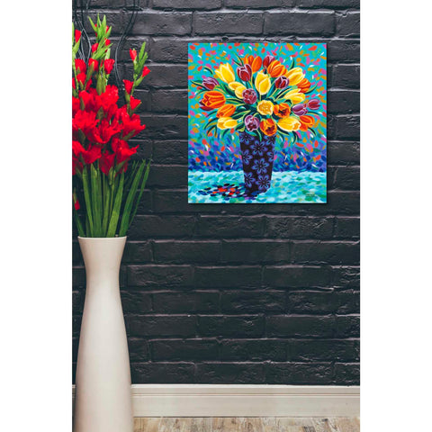 Image of 'Bouquet Celebration II' by Carolee Vitaletti, Giclee Canvas Wall Art