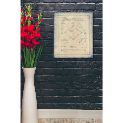 Image of 'All About the Game I' by Ethan Harper Canvas Wall Art,20 x 24