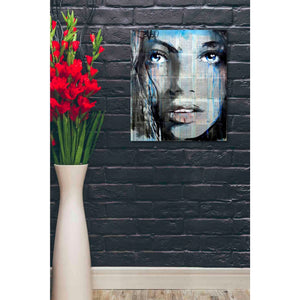 'Blue Sway' by Loui Jover, Canvas Wall Art,20 x 24