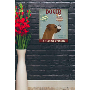 'Boxer Ice Cream,' by Fab Funky, Giclee Canvas Wall Art