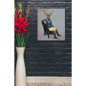 'Distinguished Deer Full' by Fab Funky, Giclee Canvas Wall Art