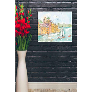 'Portofino II Crop' by Anne Tavoletti, Giclee Canvas Wall Art