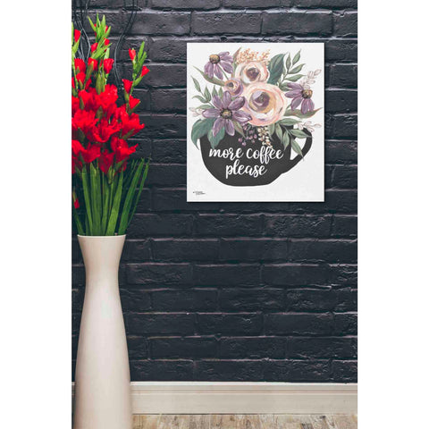 Image of 'More Coffee Please' by Michele Norman, Canvas Wall Art,20 x 24