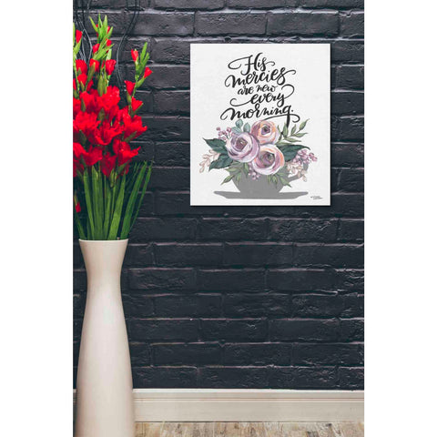 Image of 'His Mercies are New Every Morning' by Michele Norman, Canvas Wall Art,20 x 24