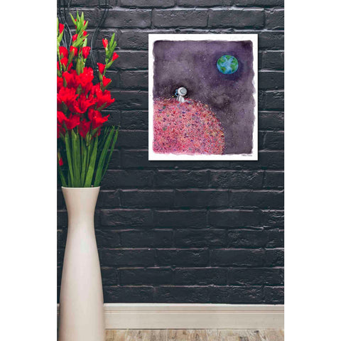 Image of 'Sitting on a Flower Moon' by Rachel Nieman, Canvas Wall Art,20 x 24