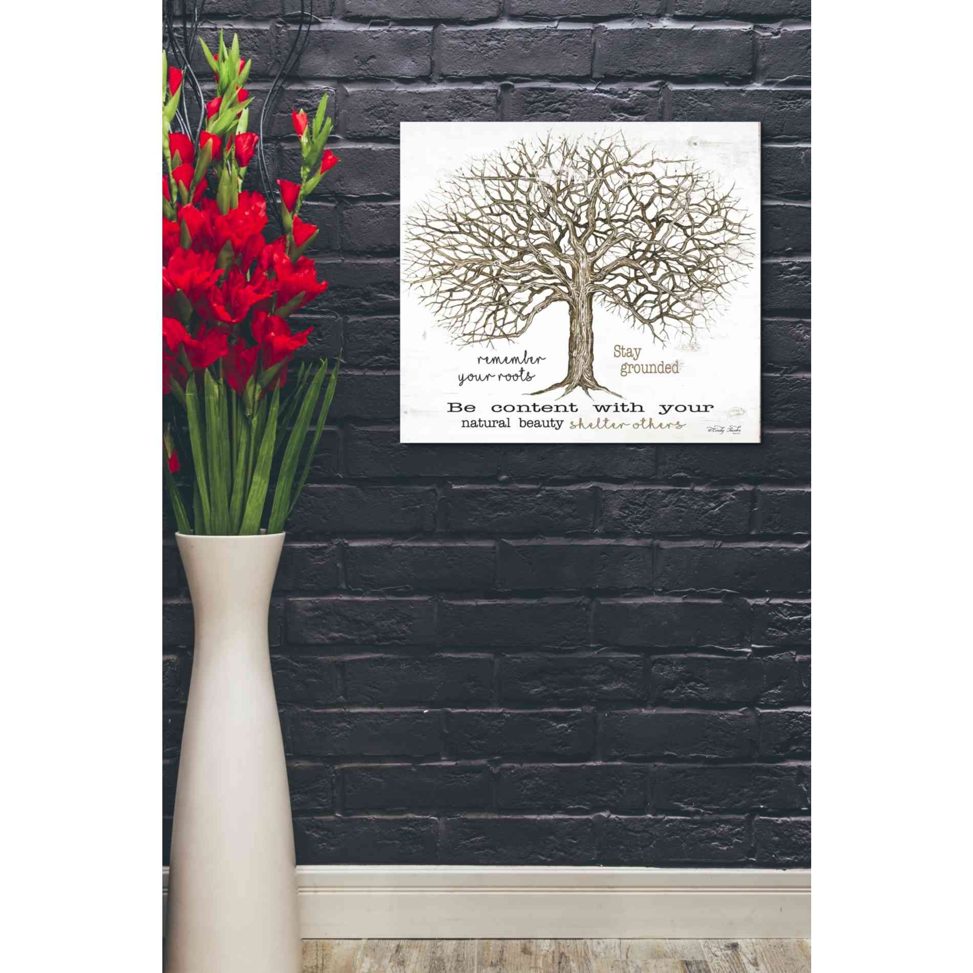 'Remember Our Roots' by Cindy Jacobs, Canvas Wall Art,24 x 20