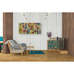 'May Garden' by Silvia Vassileva, Canvas Wall Art,40 x 20