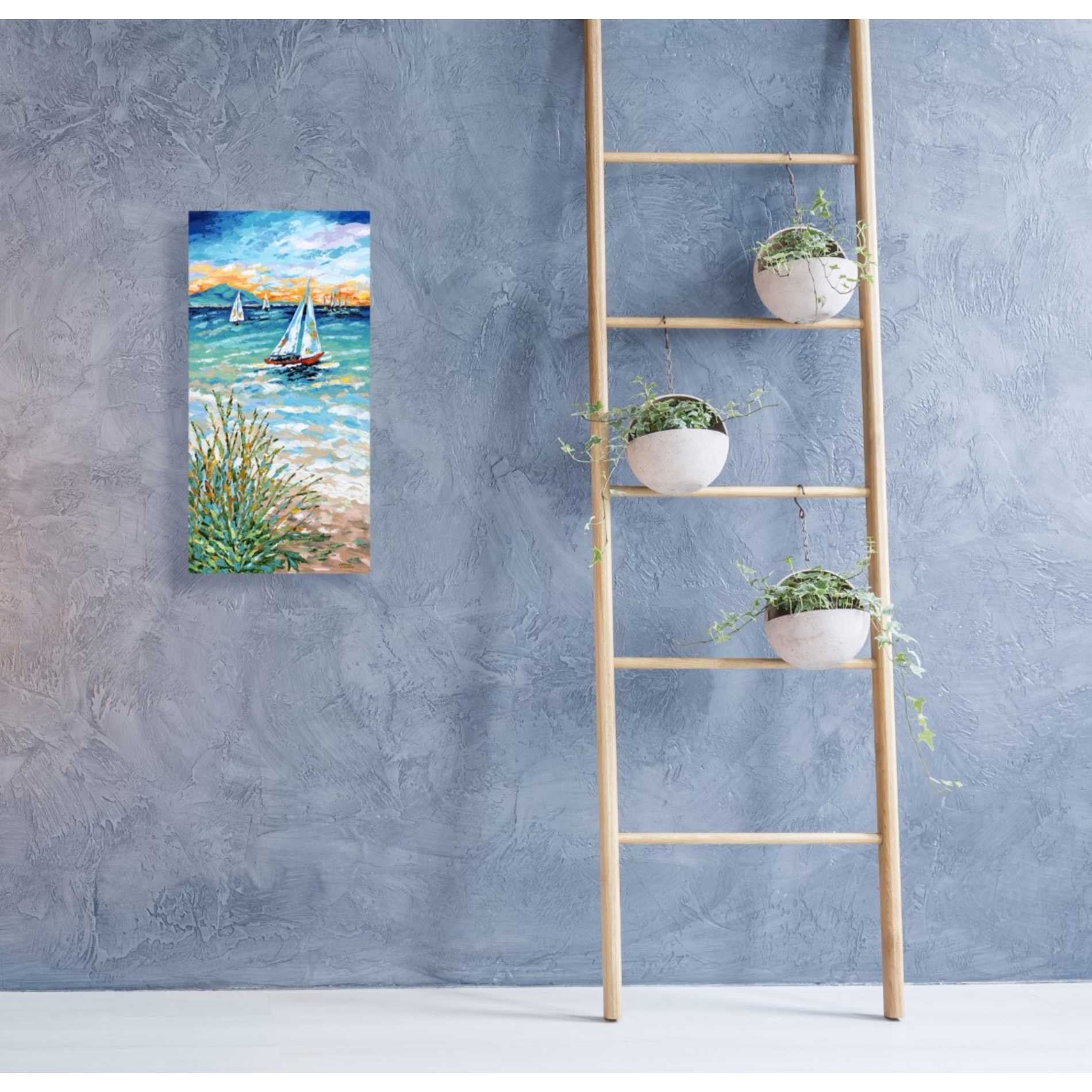 'Wind in my Sail I' by Carolee Vitaletti, Giclee Canvas Wall Art