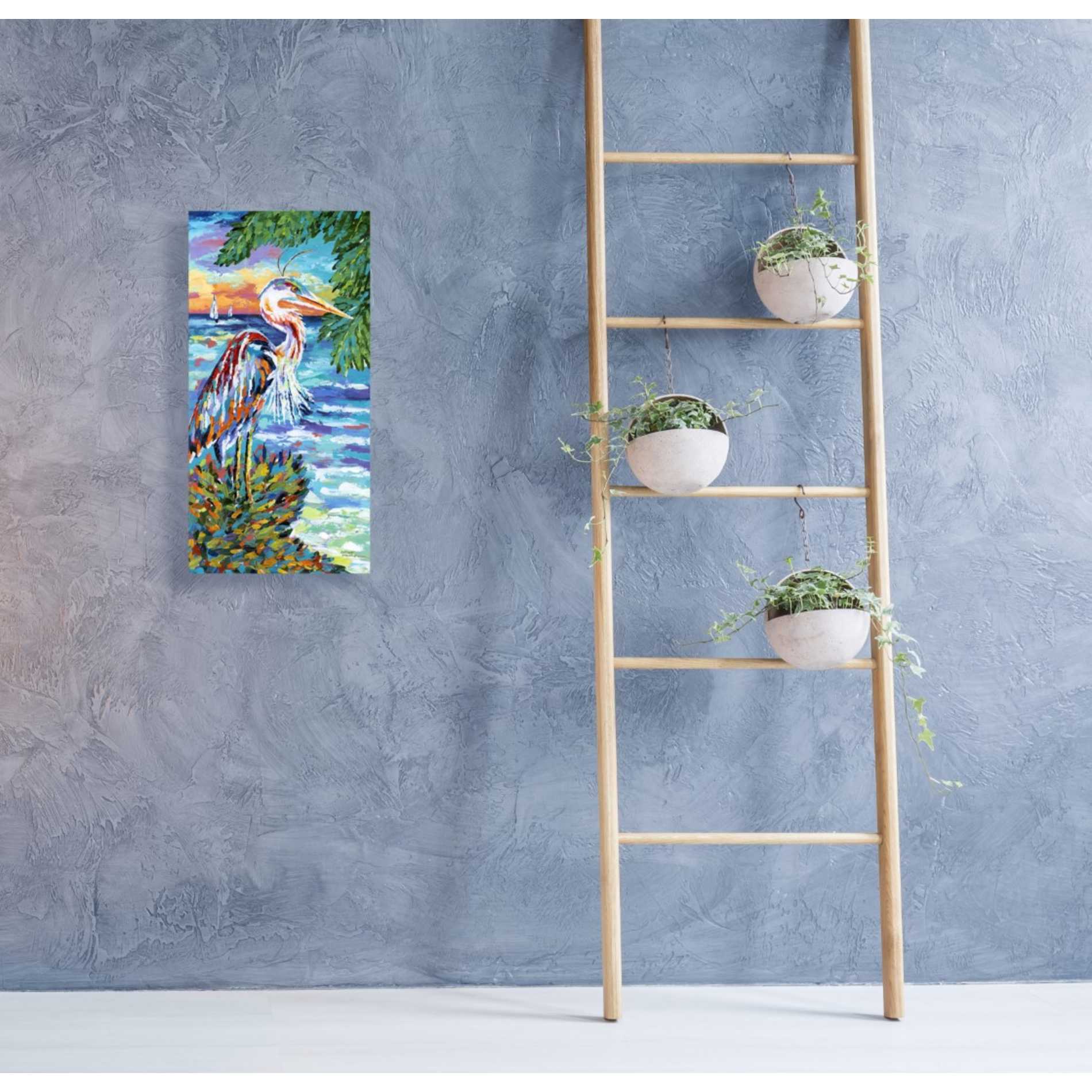 'Beach Comber I' by Carolee Vitaletti, Giclee Canvas Wall Art