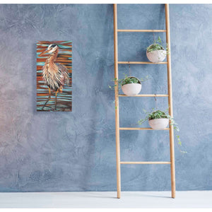 'Watchful Heron II' by Carolee Vitaletti, Giclee Canvas Wall Art