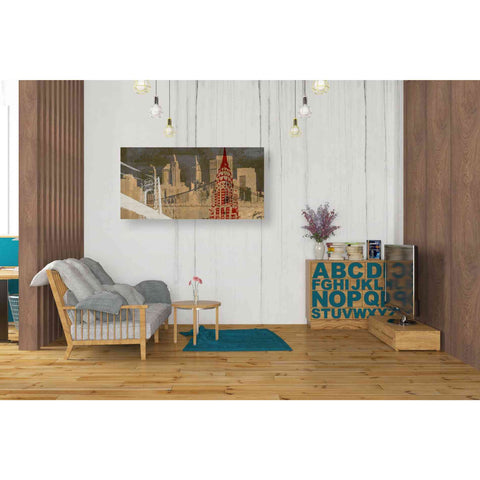Image of 'Modern Metropolis I' by Ethan Harper Canvas Wall Art,40 x 20