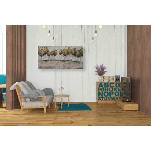 Image of 'A Route of Gold' by Britt Hallowell, Canvas Wall Art,40 x 20