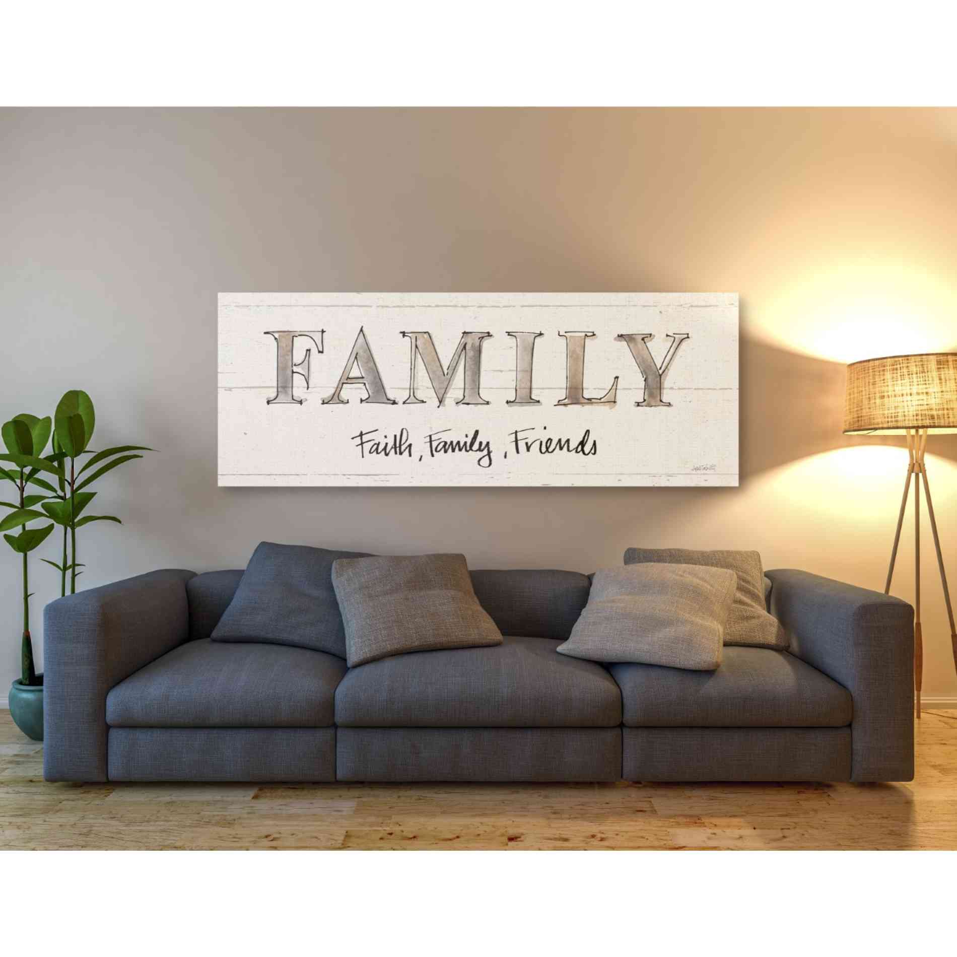 'Farm Memories VII Friends' by Anne Tavoletti, Canvas Wall Art,60 x 20