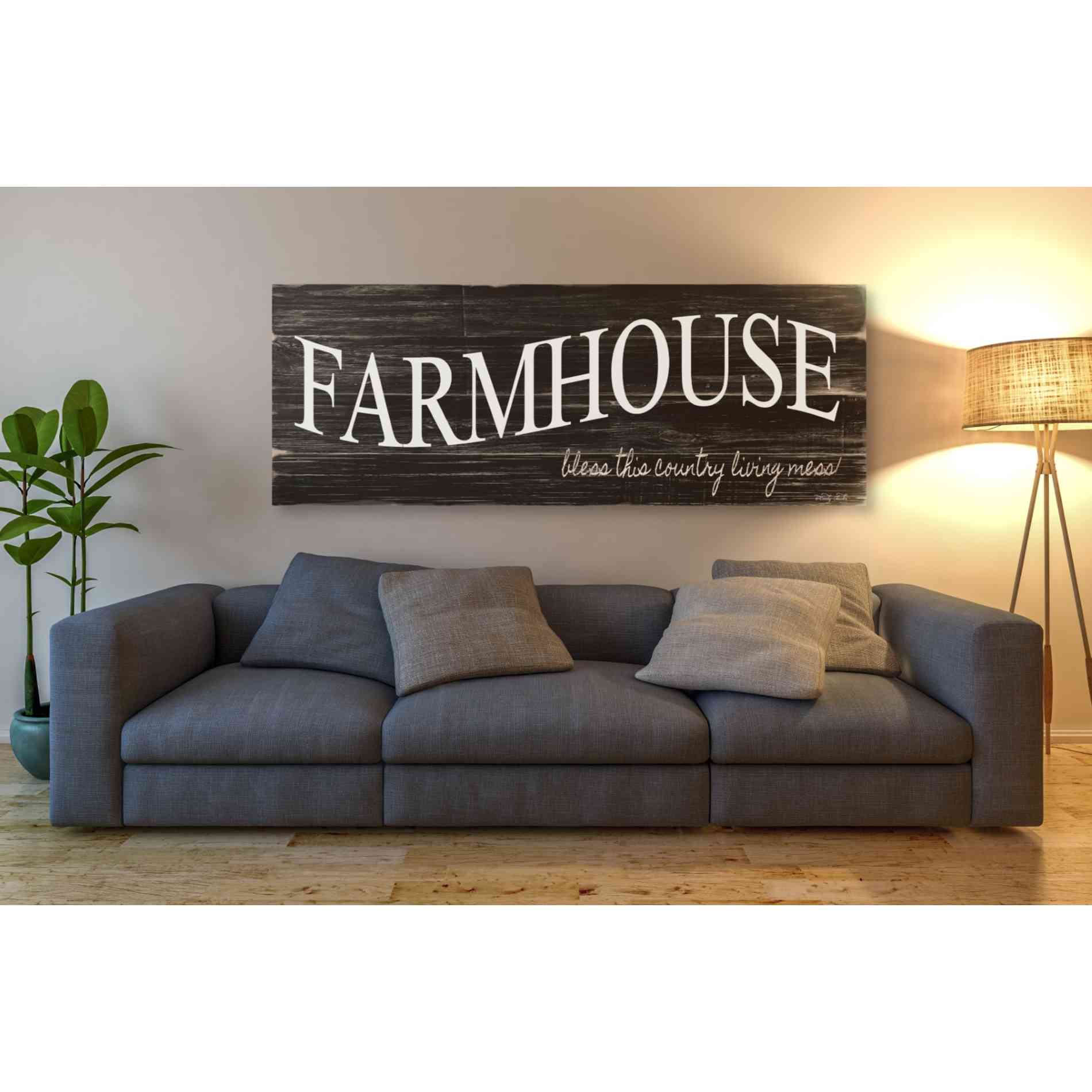 'Farmhouse' by Cindy Jacobs, Giclee Canvas Wall Art