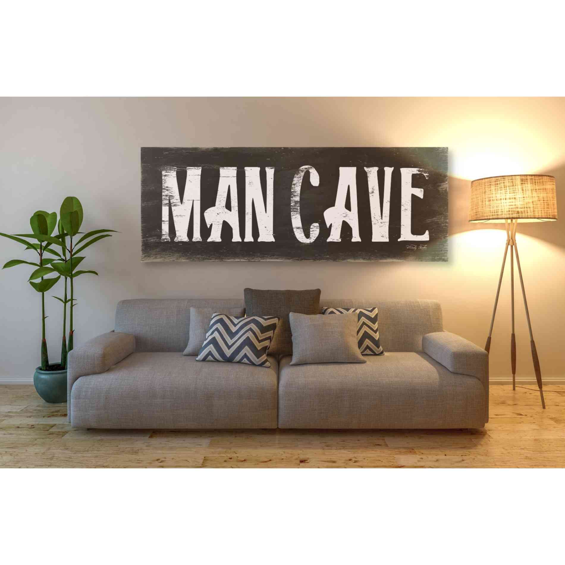 'Man Cave' by Cindy Jacobs, Giclee Canvas Wall Art