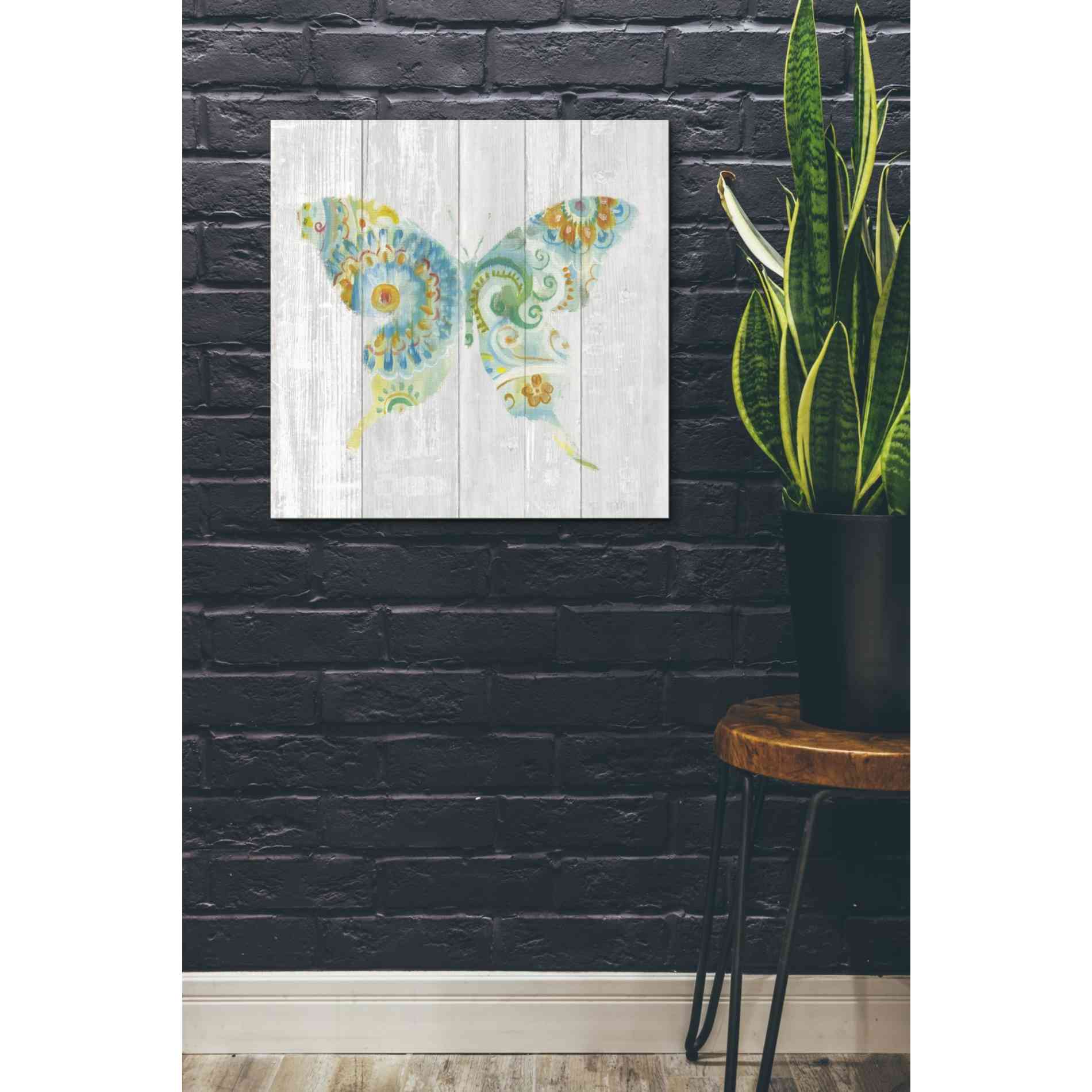 'Spring Dream Paisley IX' by Danhui Nai, Canvas Wall Art,26 x 26