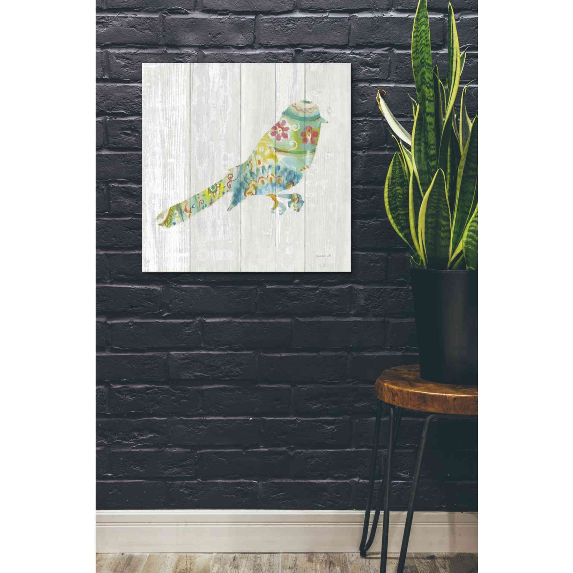 'Spring Dream Paisley X' by Danhui Nai, Canvas Wall Art,26 x 26