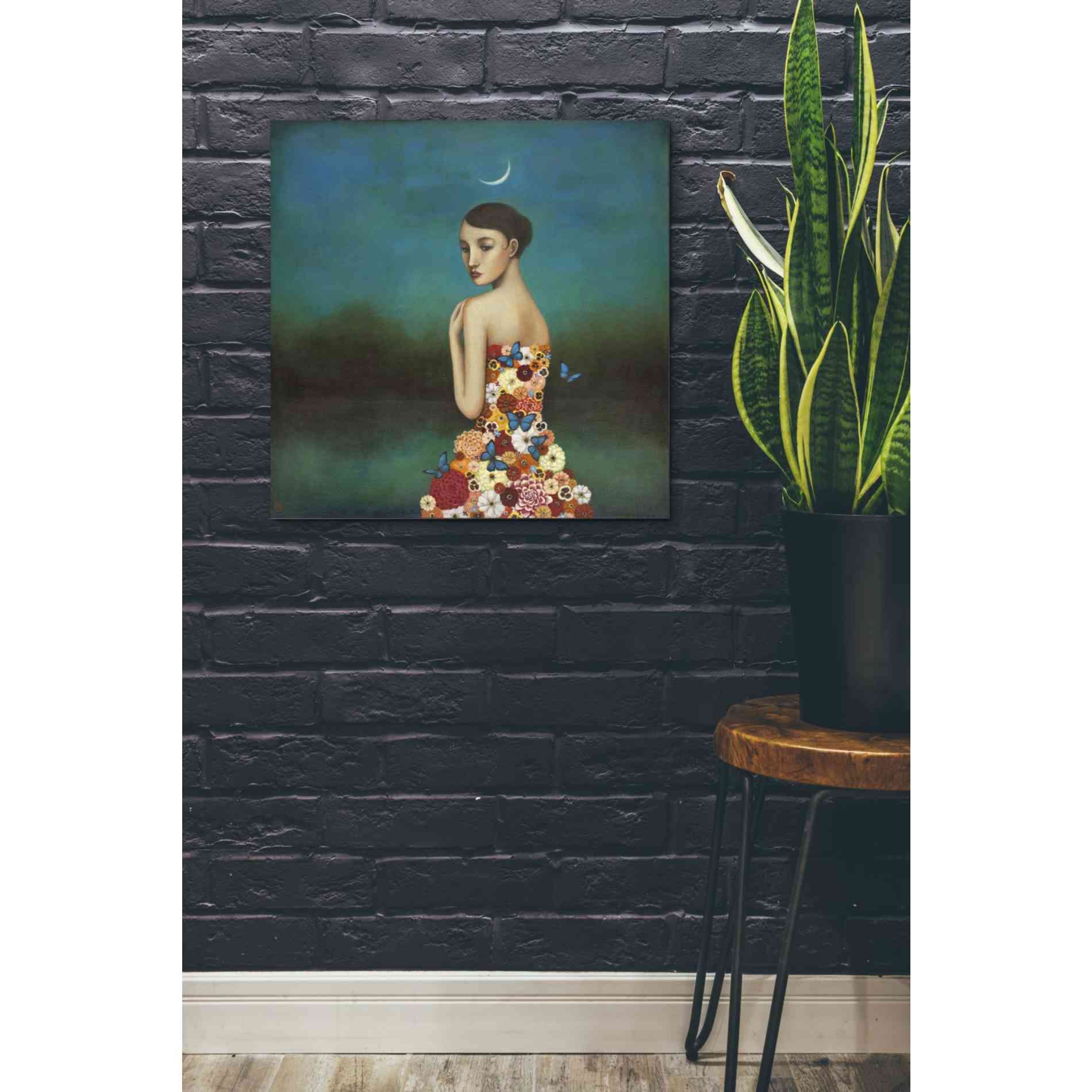 'Reflective Nature' by Duy Huynh, Giclee Canvas Wall Art
