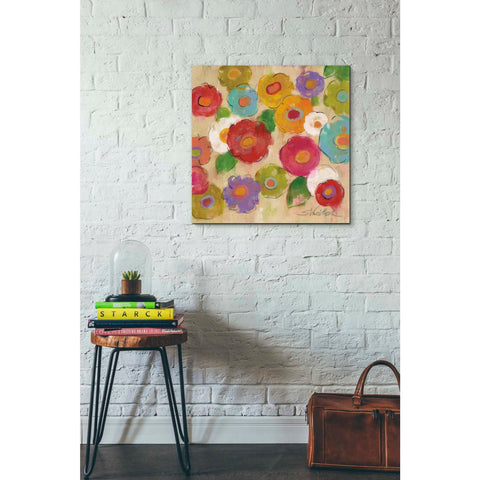 Image of 'Bohemian Bouquet III' by Silvia Vassileva, Canvas Wall Art,26 x 26