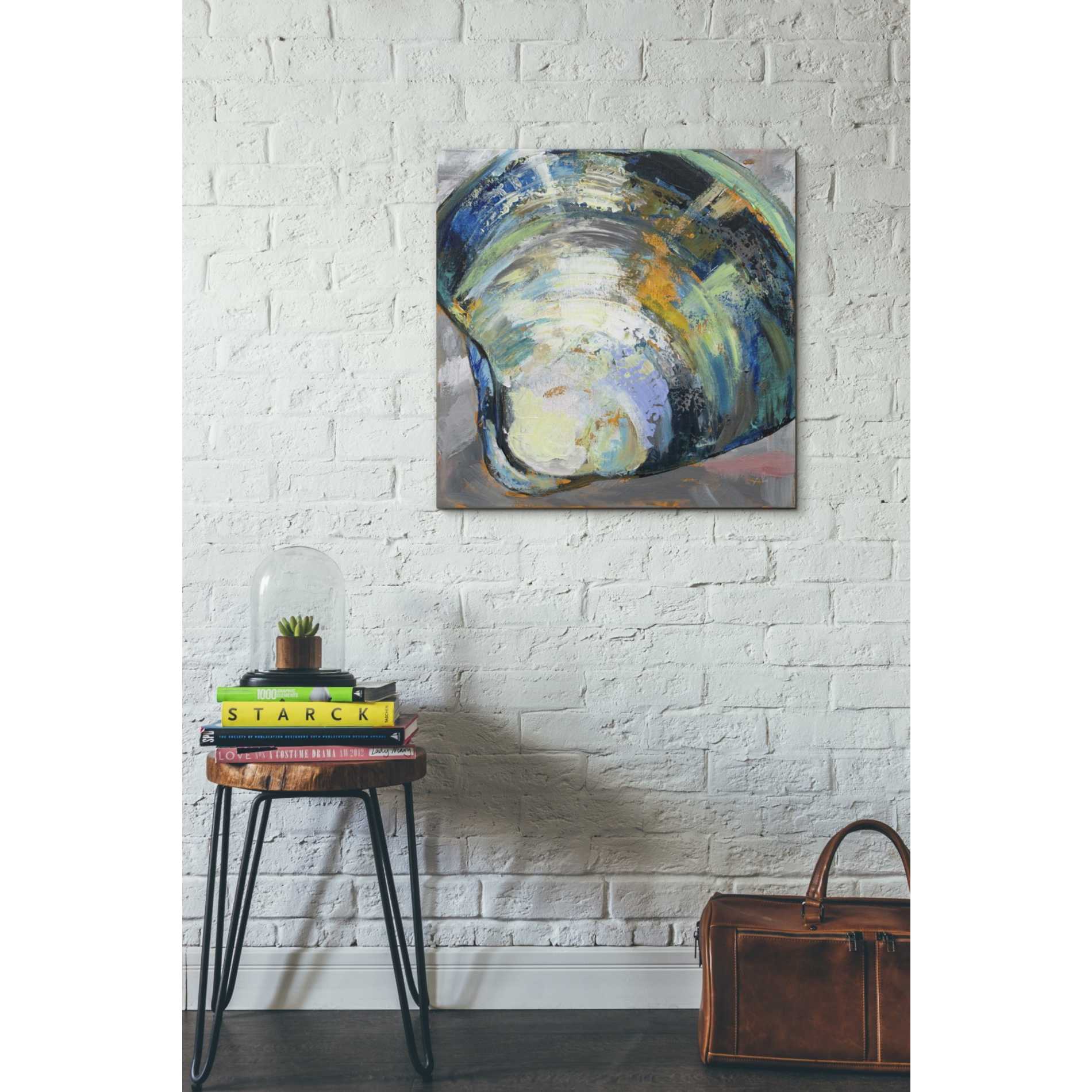 "Clamshell Two" by Jeanette Vertentes, Giclee Canvas Wall Art