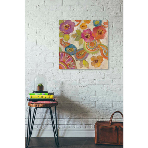 Image of 'Bohemian Summer III' by Silvia Vassileva, Canvas Wall Art,26 x 26
