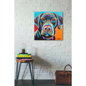 'Dog Friend II' by Carolee Vitaletti, Giclee Canvas Wall Art