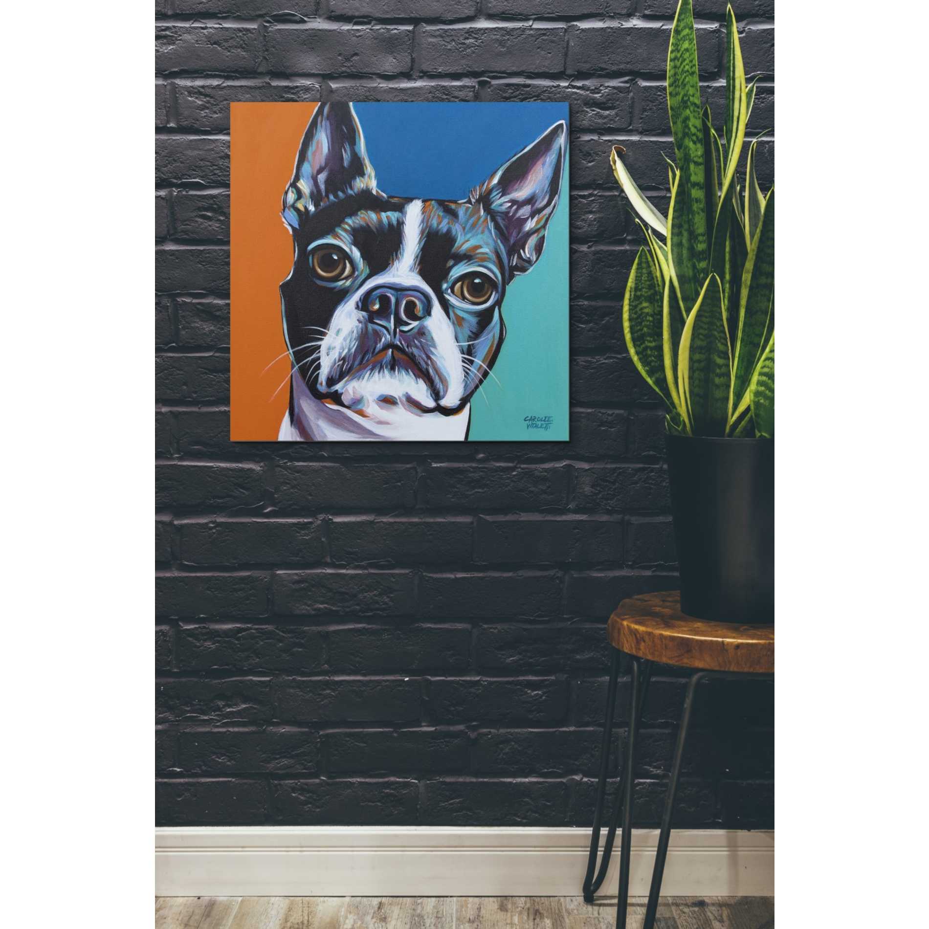 'Dog Friend III' by Carolee Vitaletti, Giclee Canvas Wall Art