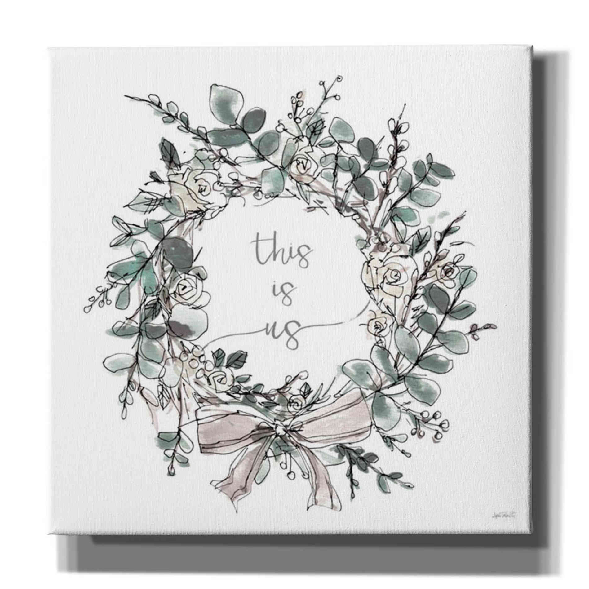 'Modern Farmhouse VII' by Anne Tavoletti, Canvas Wall Art,26 x 26