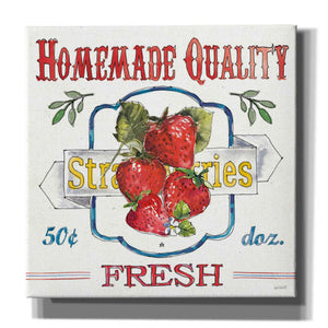 'Fruit Stand V' by Anne Tavoletti, Canvas Wall Art,26 x 26